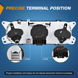 Nilight A/C Heater Climate Control Module Switch Panel | Compatible with 2007 2008 2009 2010 Jeep Wrangler JK 3.8L V6 Truck Replacement Air Conditioning Panel, view 3