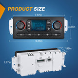 Nilight A/C Heater Control Module Switch for 2003-2006 Chevy Avalanche | Compatible with 2003-2006 Chevrolet Suburban/Tahoe/GMC Yukon 2003-2007 Silverado/Hummer H2/Sierra 2002-2009 Trailblazer/Envoy, view 5