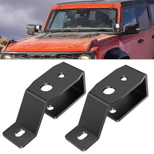Nilight A-Pillar Lower Windshield Brackets for 2021 2022 Ford Bronco (Pair)