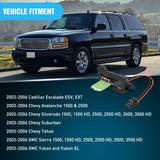 Nilight AC Blower Motor Resistor Kit with Harness Fit for Cadillac Escalade, Chevy Avalanche Silverado Suburban Tahoe, GMC Sierra Yukon 2003-2006 Replaces 89019088, 973-405, 15-81086, 22807123, view 6