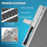 Nilight AC Condenser Compatible with Ford Edge V6 3.5L 3.7L 2011-2014, Lincoln MKX 2011-2015 Air Conditioning A/C Condenser with Receiver Drier Replace# 3894, ACA84587, BT4Z19708B, HVA00209, FO3030231, view 5