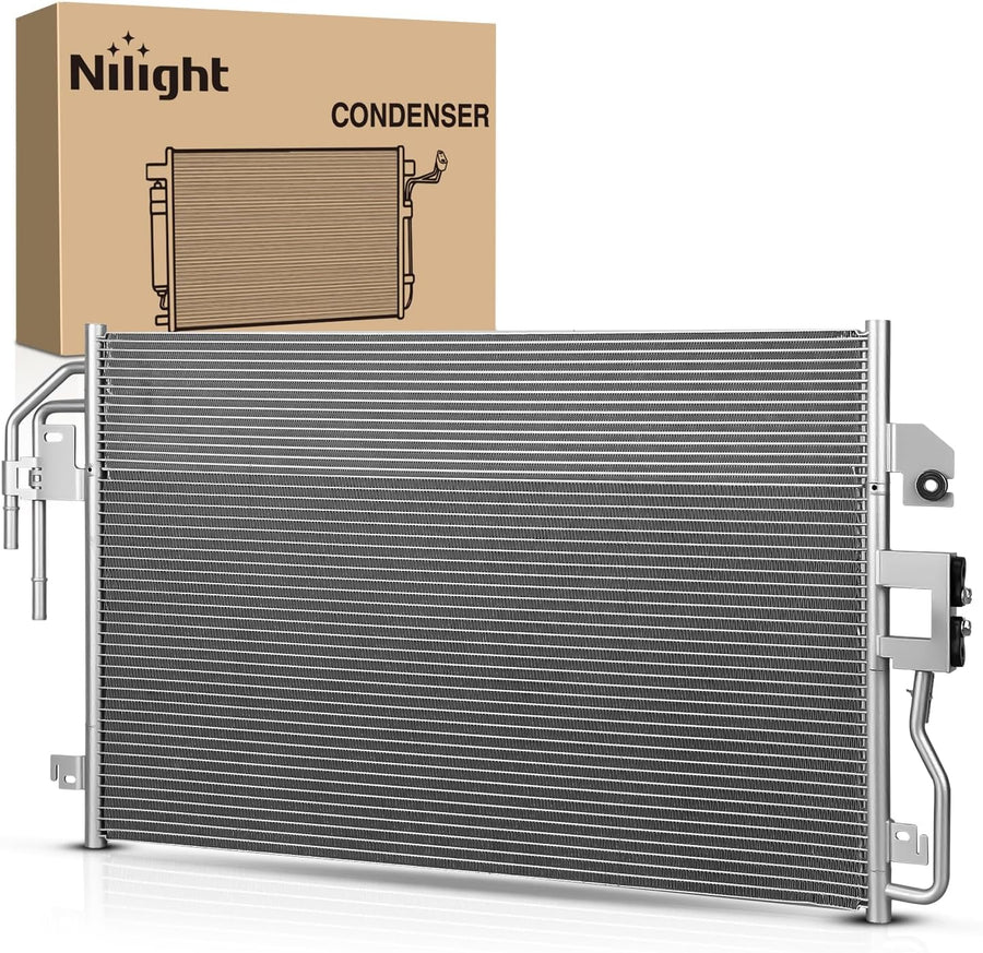 Nilight AC Condenser Compatible with Ford Escape Limited XLS XLT 2009-2012, Mazda Tribute 2009-2011, Mercury Mariner 09-11 Air Conditioning A/C Condenser Replace# 3782, 7013782, FO3030222, 9L8Z19712A