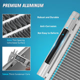 Nilight AC Condenser Compatible with Toyota Camry 2007-2011 Avalon 2005-2012 Venza 2009-2016, Lexus ES350 2007-2012 Air Conditioning A/C Condenser w Receiver Drier Replace#3396, 8846007060, 8846006210, view 5