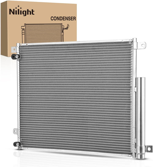 Nilight AC Condenser Fit for Honda Civic LX LX-P EX Sedan L4 2016 2017 2018 2019 2020 2021 Air Conditioning A/C Condenser with Receiver Drier Replace#30007, HO3030164, HVA00409, ACA14704, 80100TBAA01