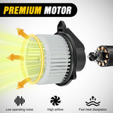 Nilight AC Heater Blower Motor with Fan for Dodge Ram 1500 2500 3500 2002 2003 2004 2005 2006 2007 2008, Jeep Grand Cherokee 2002-2004 - Replaces 700012, PM9198, 5012701AB, 5096255AA, 5096256AA, view 3
