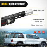 Nilight Adjustable 27-30 Inch High Truck Ladder Bed Rack Compatible with Tacoma/Tundra/Ram 1500/ Silverado/Sierra 1500/ F150/ Gladiator JT/Titan/Frontier/Colorado/Canyon/Ranger with 2 LED Lights, view 4