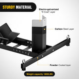 Nilight Adjustable Motorcycle Wheel Chock Stand Heavy Duty 1800lb Capacity Front Tire Stand Chocks for Trailer and Truck Fit for Most Motorcycles Tire Size 15 Inch-22 Inch Wheels, view 3