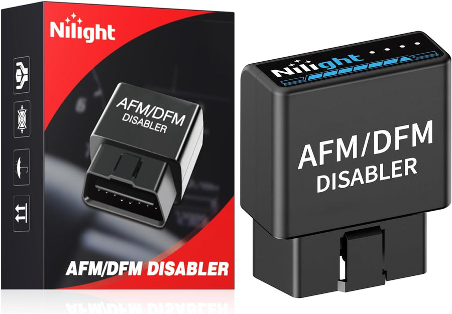 Nilight AFM Disabler Active Fuel Management Delete AFM/DFM Disabler for 5.3 Silverado Chevy 2010-2018 GMC Sierra Yukon Tahoe Avalanche Cadillac Escalade V6 & V8 Engine 3.6L 5.3L 6.0L 6.2L Vehicle Blue