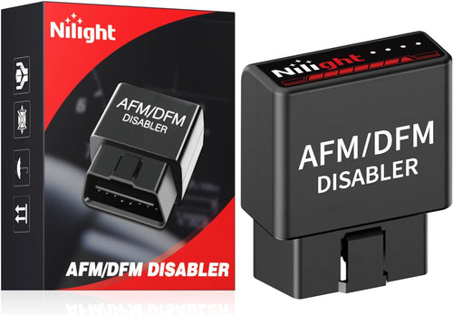 Nilight AFM Disabler Active Fuel Management Delete AFM/DFM Disabler for 5.3 Silverado Chevy 2010-2018 GMC Sierra Yukon Tahoe Avalanche Cadillac Escalade V6 & V8 Engine 3.6L 5.3L 6.0L 6.2L Vehicle Red