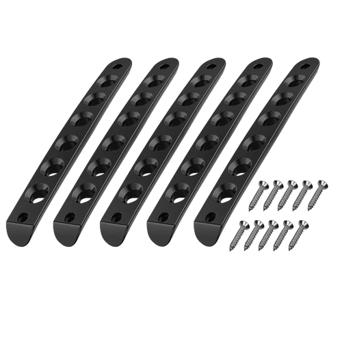 Nilight Aluminum Door Grab Handle Inserts For 2007-2017 Jeep Wrangler JK JKU