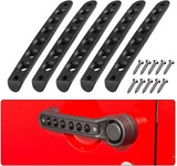 Nilight Aluminum Door Grab Handle Inserts For 2007-2017 Jeep Wrangler JK JKU, view 4