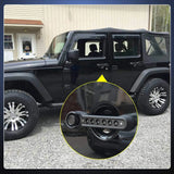Nilight Aluminum Door Grab Handle Inserts For 2007-2017 Jeep Wrangler JK JKU, view 6
