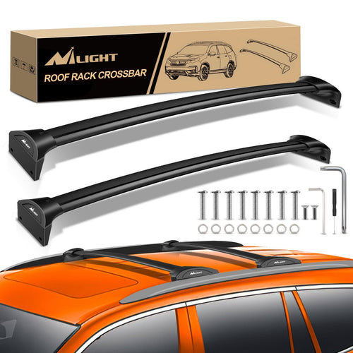 Nilight Aluminum Roof Rack Cross Bars Fit for Honda Pilot 2016 2017 2018 2019 2020 2021 2022 LX EX EX-L with Flush Rails Fixed Point