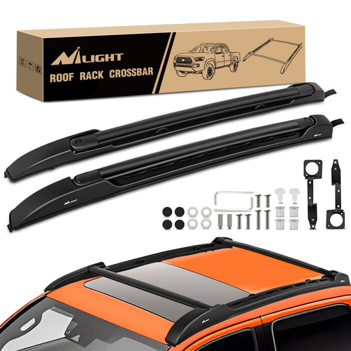 Nilight Aluminum Roof Rack Cross Bars Fit for Toyota Tacoma Double Cab 2005 2006 2007 2008 2009 2010 2011 2012 2013 2014 2015 2016 2017 2018 2019 2020 2021 2022 2023