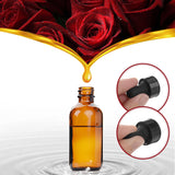 Nilight Amber Glass Bottles for Essential Oils with Glass Eye Dropper 30 ml (1oz) for Essential Oils, Chemistry Lab Chemicals, Colognes & Perfumes- Pack of 6, view 3