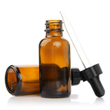 Nilight Amber Glass Bottles for Essential Oils with Glass Eye Dropper 60 ml (2oz) for Essential Oils, Chemistry Lab Chemicals, Colognes & Perfumes- Pack of 12, view 3