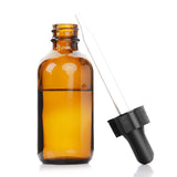 Nilight Amber Glass Bottles for Essential Oils with Glass Eye Dropper 60 ml (2oz) for Essential Oils, Chemistry Lab Chemicals, Colognes & Perfumes- Pack of 6, view 4