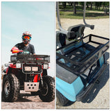 Nilight ATV Front Cargo Basket, 17 Inch W x 36 Inch L x 6.3 Inch H Racks and Baskets with Steel Mesh Frame, Heavy Duty ATV Storage Cargo Box Attachments for Luggage Carrier, view 3