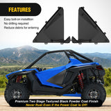 Nilight ATV&UTV Lower Door Closeoff Inserts Panels for Polaris RZR PRO XP/Pro R/Turbo R 2020-2026 Replace #2883765 (2 Door,Front Left & Right), view 3