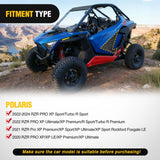 Nilight ATV&UTV Lower Door Closeoff Inserts Panels for Polaris RZR PRO XP/Pro R/Turbo R 2020-2026 Replace #2883765 (2 Door,Front Left & Right), view 5