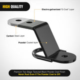 Nilight ATV/UTV Three-Way Hitch with 2 Inch Ball 3500lbs 3 Trailer Hitch Ball Mount Lawn Mover Hitch ATV UTV Trailer Hitch Adapter 3Inch Drop/Rise 3 Mounting Options, view 5