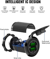 Nilight Blue LED Dual QC 3.0 USB Socket, view 3