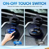 Nilight Blue LED PD Type C Dual QC 3.0 USB Socket Charger, view 2