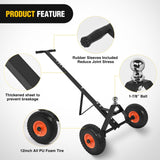 Nilight Boat Trailer Dolly Solid Steel Heavy Duty 600 Pound Capacity with 10Inch Polyurethane Tires 1-7/8Inch Hitch Ball, view 4