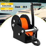 Nilight Boat Trailer Winch Strap 2 x 20Inch With Steel Hook 500 LBS Break Strength Winch Strap For Pontoon, Jet Ski, Fishing Boat, view 5