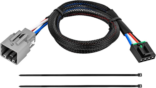 Nilight Brake Controller Wiring Harness Adapter for Ford F-250 F-350 Super Duty F-450 F-550 Cab Chassis 2005 2006 2007 Factory Towing Package Required Towing Hitch Trailer RV