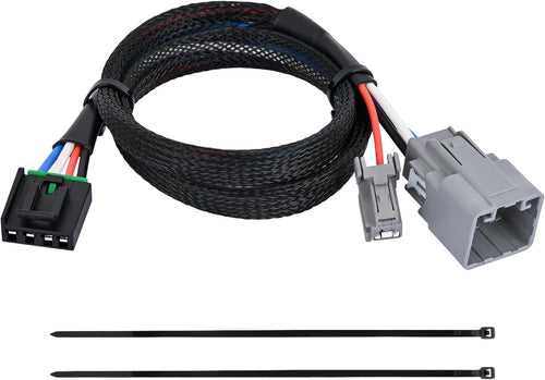 Nilight Brake Controller Wiring Harness Adapter for Ram 1500 2500 3500 Dodge Pickup 2013 2014 Factory Towing Package Required Towing Hitch Trailer RV
