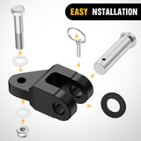 Nilight BX88296 BX88357 Tow Bar and Off Road Adapter Kit 7/8 Inch Pin | Fit for Blue OX Avail BX7420, Ascent BX4370, BX4375; Alpha BX7365, BX7380; Aventa BX7445; Aladdin BX4325;Allure BX7460P, view 4