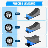 Nilight Camper Leveling Blocks 6 Inch, RV Wheel levelers for Single Dual Axle Travel Trailers, 2 Packs, view 4