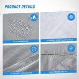 Nilight Car Cover UV Protection Up to 242 Inch Max Cab Length 146 Inch, view 3