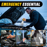 Nilight Car Emergency Kit with Jumper Cable Air Compressor Tire Repair Essential Tools First Aid Alligator Connector Electrical Kit for Travel Camping Outdoor Cars Truck SUV RV, view 3