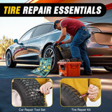 Nilight Car Emergency Kit with Jumper Cable Air Compressor Tire Repair Essential Tools First Aid Alligator Connector Electrical Kit for Travel Camping Outdoor Cars Truck SUV RV, view 4