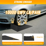 Nilight Car Ramps, Portable Low Profile Vehicles Service Ramp for Home Garage Maintenance, 10,000lb GVW Capacity, 2 Pack (Pair), view 4