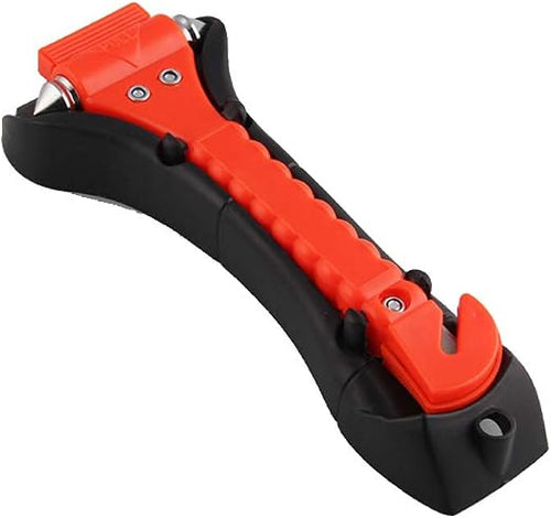 Nilight Car Safety Hammer Emergency Escape Tool with Built-in Seat Belt Cutter, Window Breaker Rescue Tool for Car Truck SUV, 1 Pack