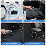 Nilight Car Seat Cover Black Terry Fabric Water and Sweat Absorbent Ideal for Running Gym Workouts Beach Swimming and Hiking Suitable for Cars Truck SUV, view 5