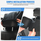 Nilight Car Seat Cover Black Terry Fabric Water and Sweat Absorbent Ideal for Running Gym Workouts Beach Swimming and Hiking Suitable for Cars Truck SUV, view 6
