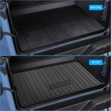 Nilight 2021 2022 2023 2024 2025 Ford Bronco 4 Door Cargo Mats, view 6
