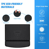 Nilight 2015 2016 2017 2018 2019 2020 2021 2022 2023 2024 2025 Ford Edge Cargo Mats, view 3