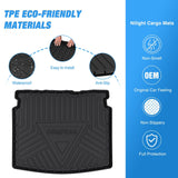 Nilight 2017 2018 2019 2020 2021 2022 2023 2024 2025 Jeep Compass Cargo Mats, view 3