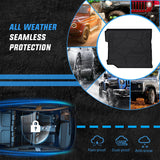 Nilight 2018 2019 2020 2021 2022 2023 2024 2025 Jeep Wrangler JL Unlimited 4 Door (Not for JK or 4XE) Cargo Mats Subwoofer, view 4