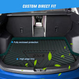 Nilight 2017 2018 2019 2020 2021 2022 2023 2024 2025 Mazda CX5 Cargo Mats, view 2