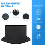 Nilight 2017 2018 2019 2020 2021 2022 2023 2024 2025 Mazda CX5 Cargo Mats, view 3