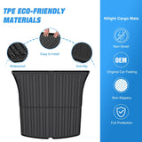 Nilight 2020 2021 2022 2023 2024 2025 Tesla Model Y 5-Seat Cargo Mats, view 3