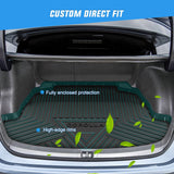 Nilight 2020 2021 2022 2023 2024 2025 Toyota Corolla Sedan & Hybrid Cargo Mats, view 2