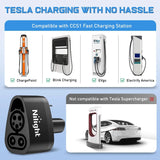 Nilight CCS1 to Tesla EV Charge Adapter, view 2