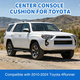 Nilight Center Console Cover Compatible with Toyota 4Runner 2010-2021 2022 2023 2024 PVC Leather Armrest Cover for Car Middle Console Cover Center Console Cushion Pad Car Armrest Box Cover,Black, view 3